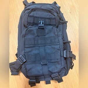 Mercury Black Tactical Backpack